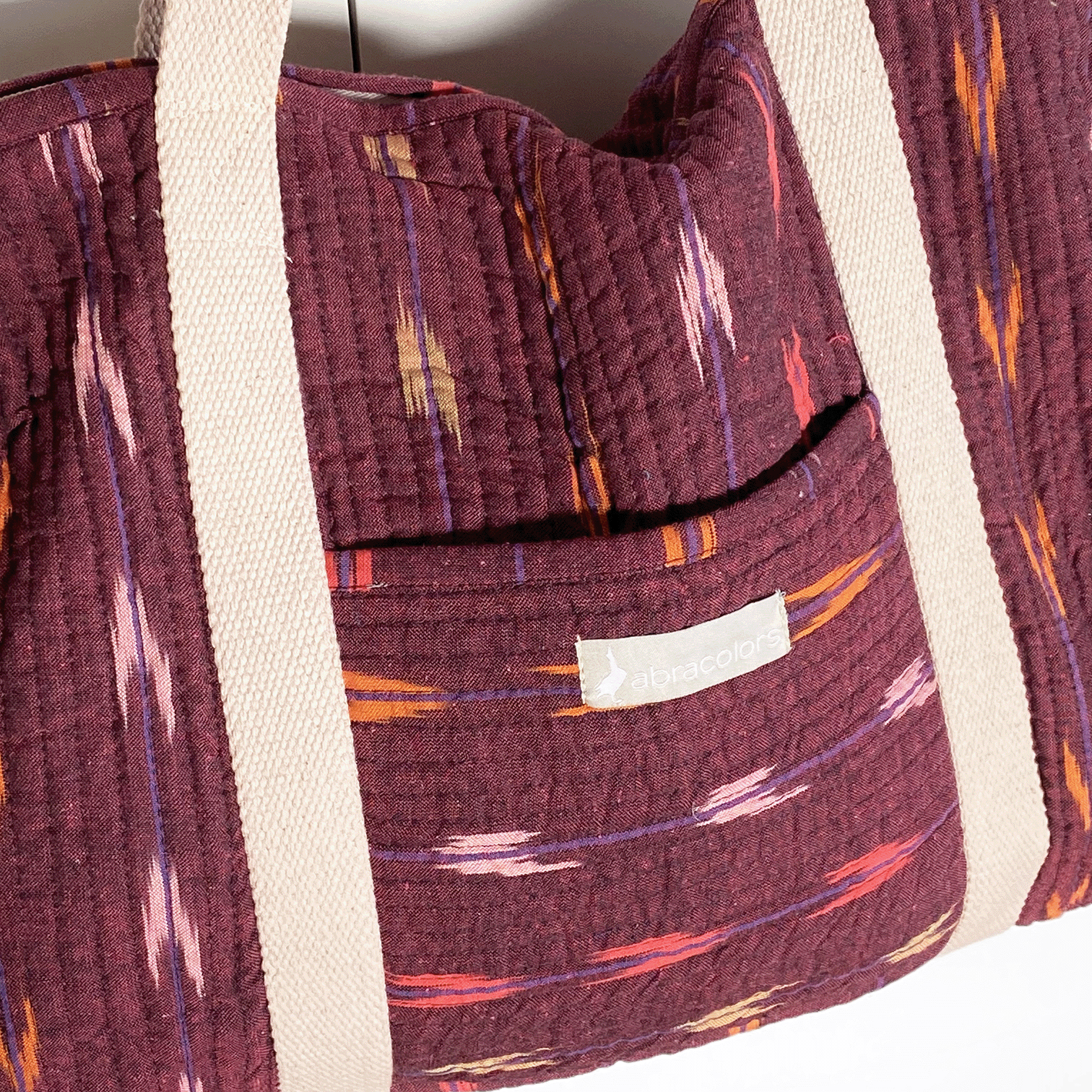 Bolsa ikat buganvilla