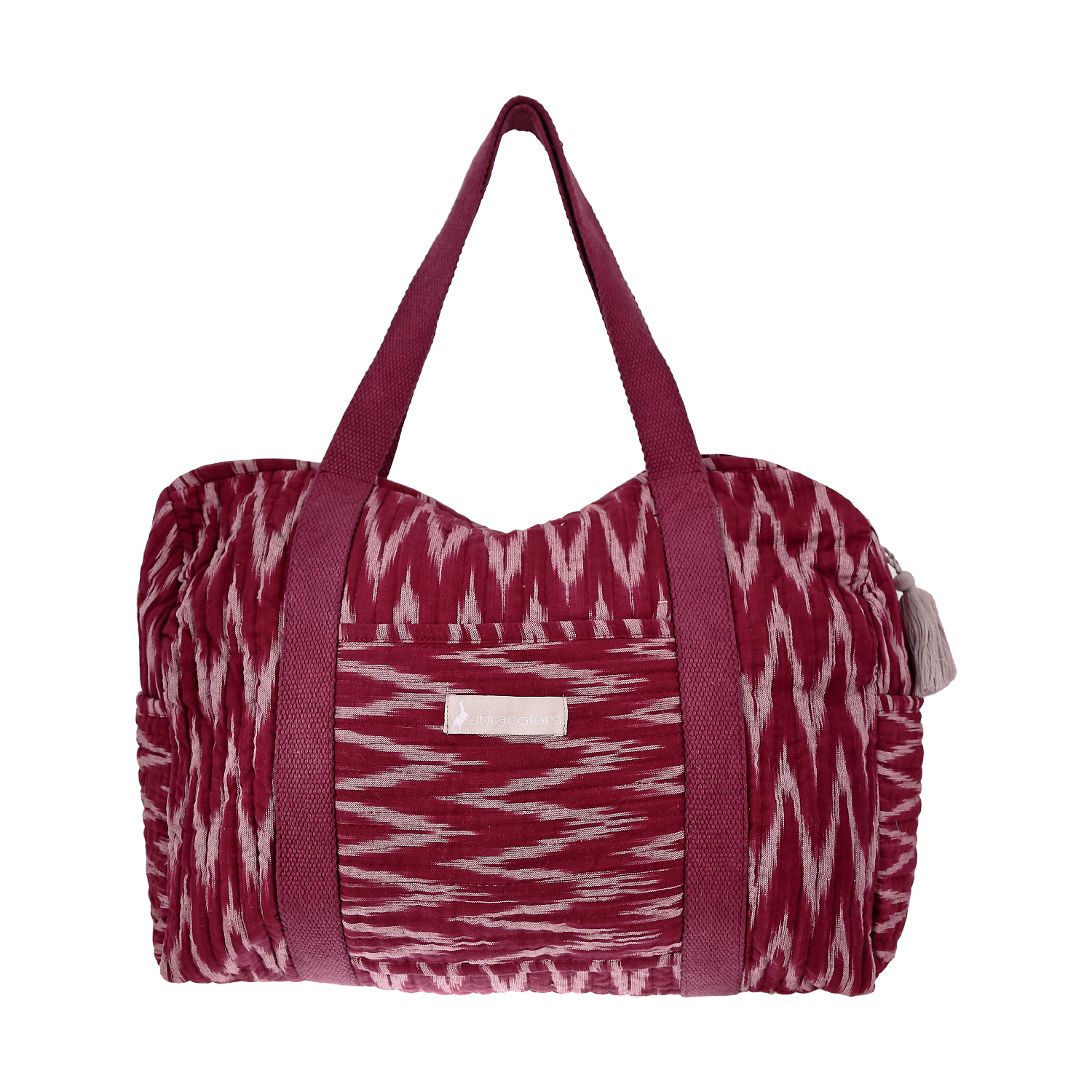 Bolsa  ikat granate