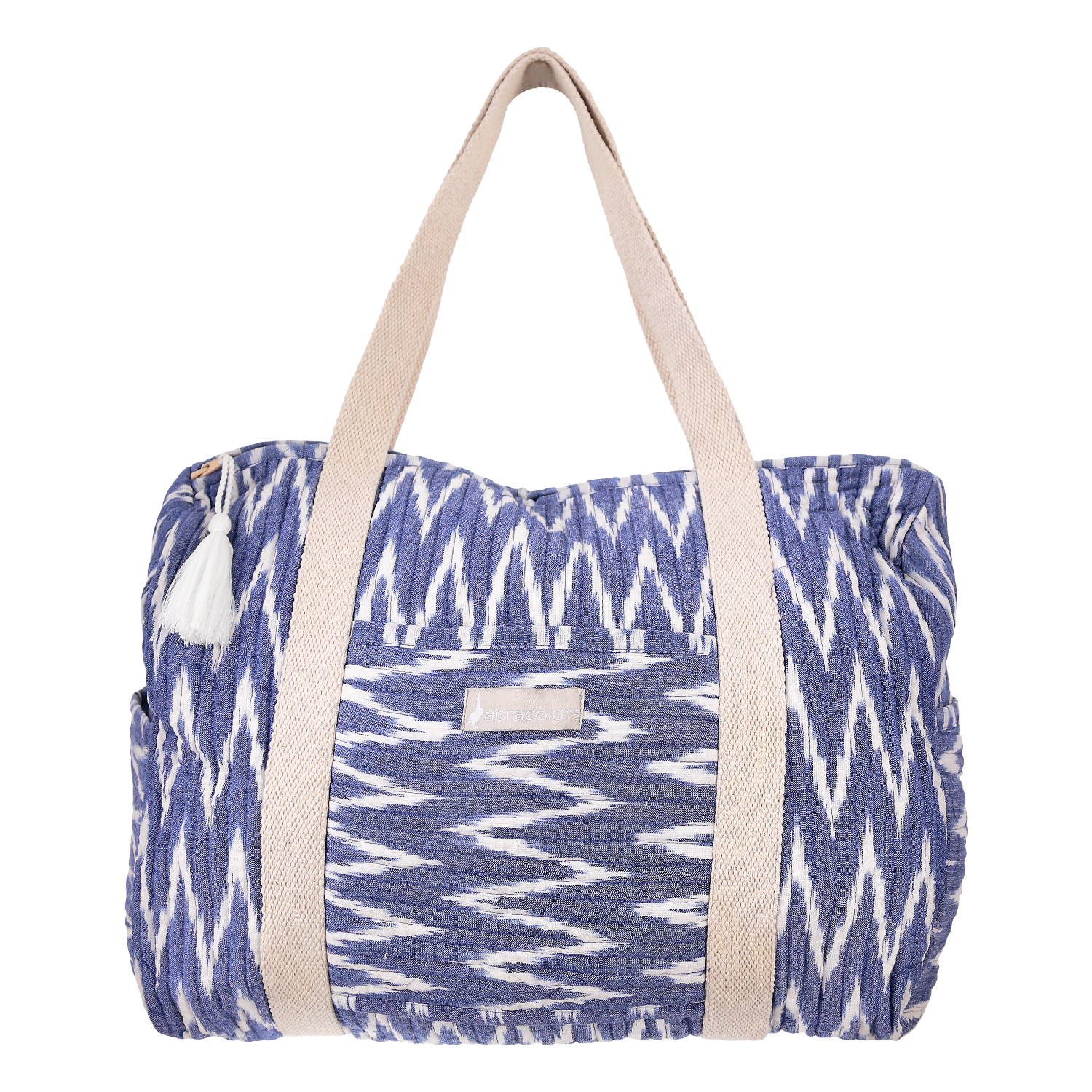 Bolsa ikat azulón