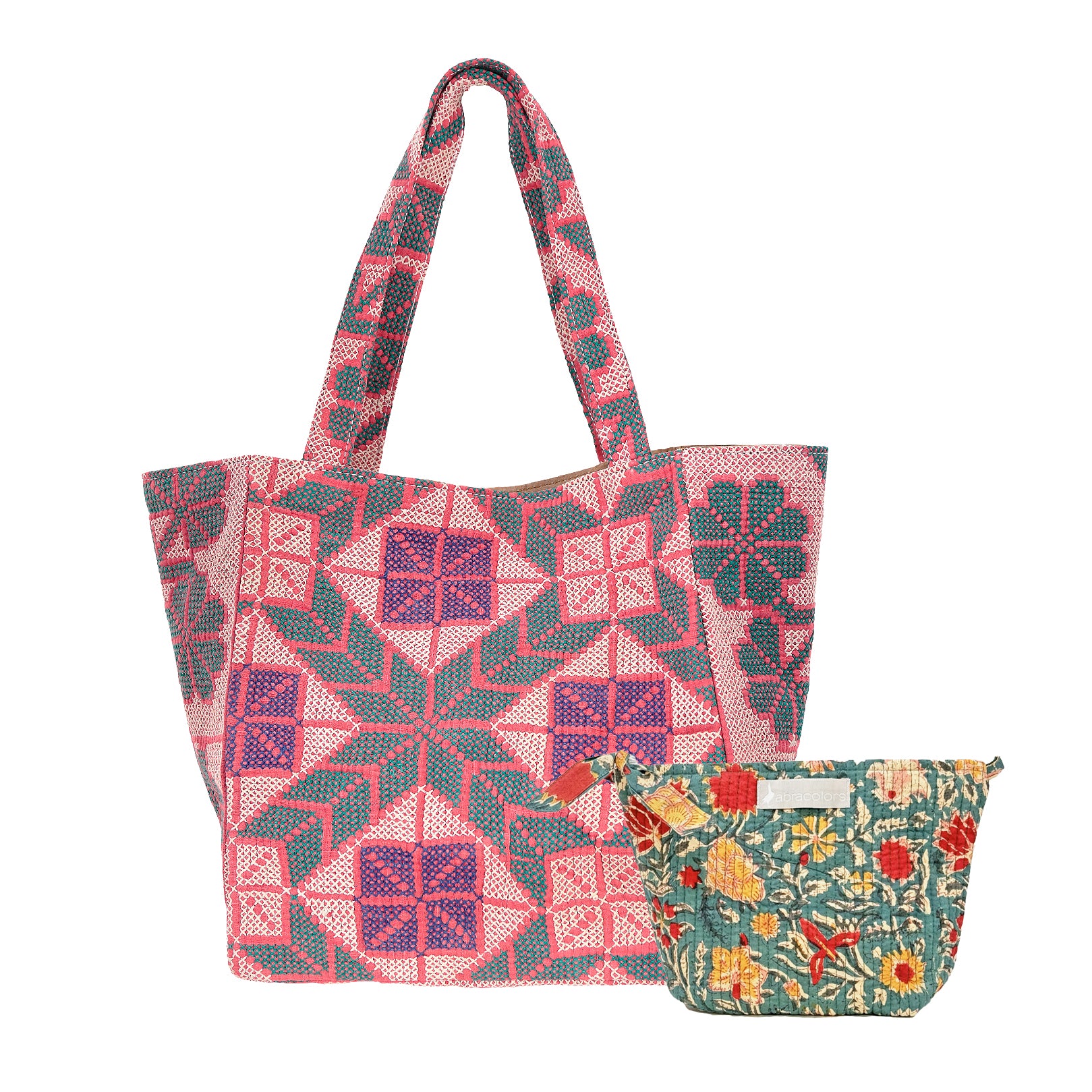Bolsa tote con bolsita