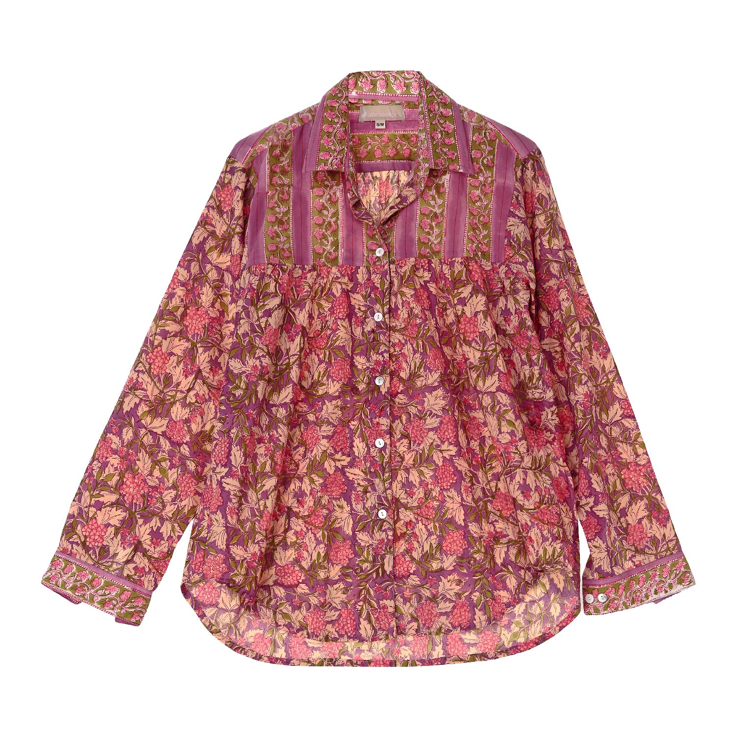Camisa flores buganvilla