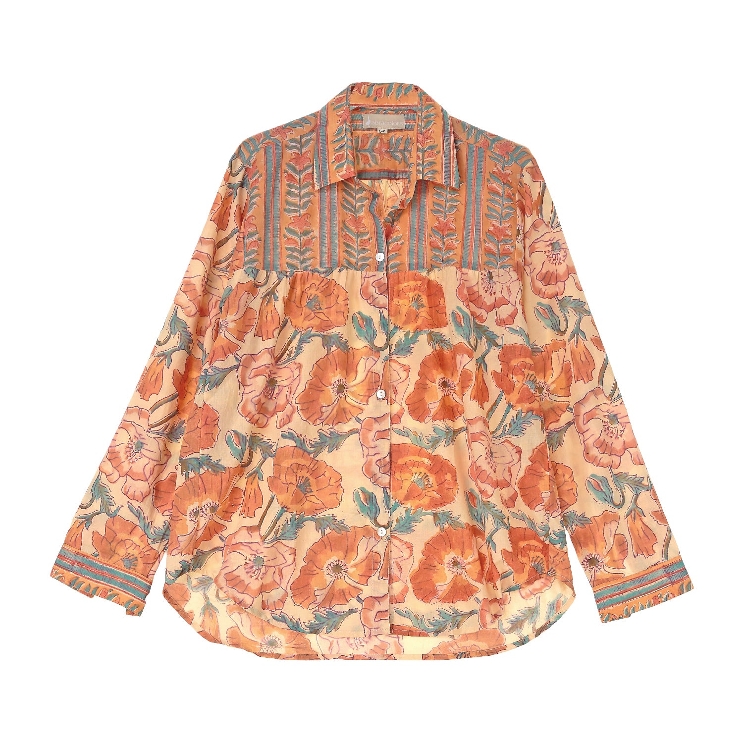 Camisa flor caldera