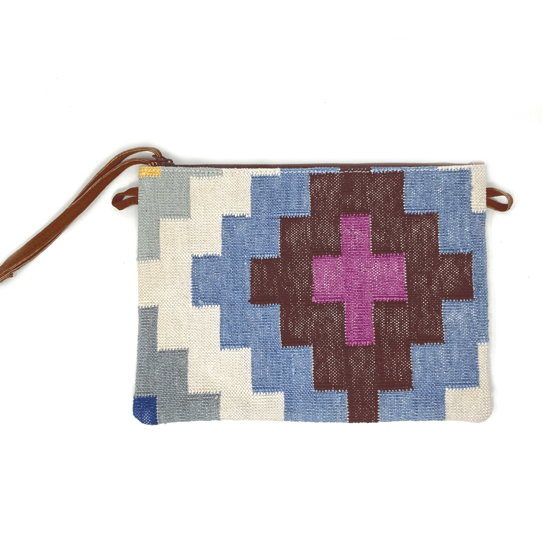 Bolso mano kilim cruz