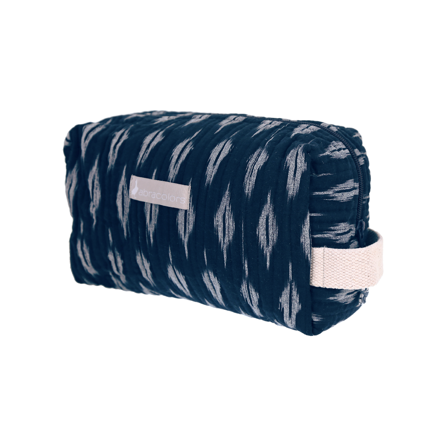 Neceser ikat azul marino