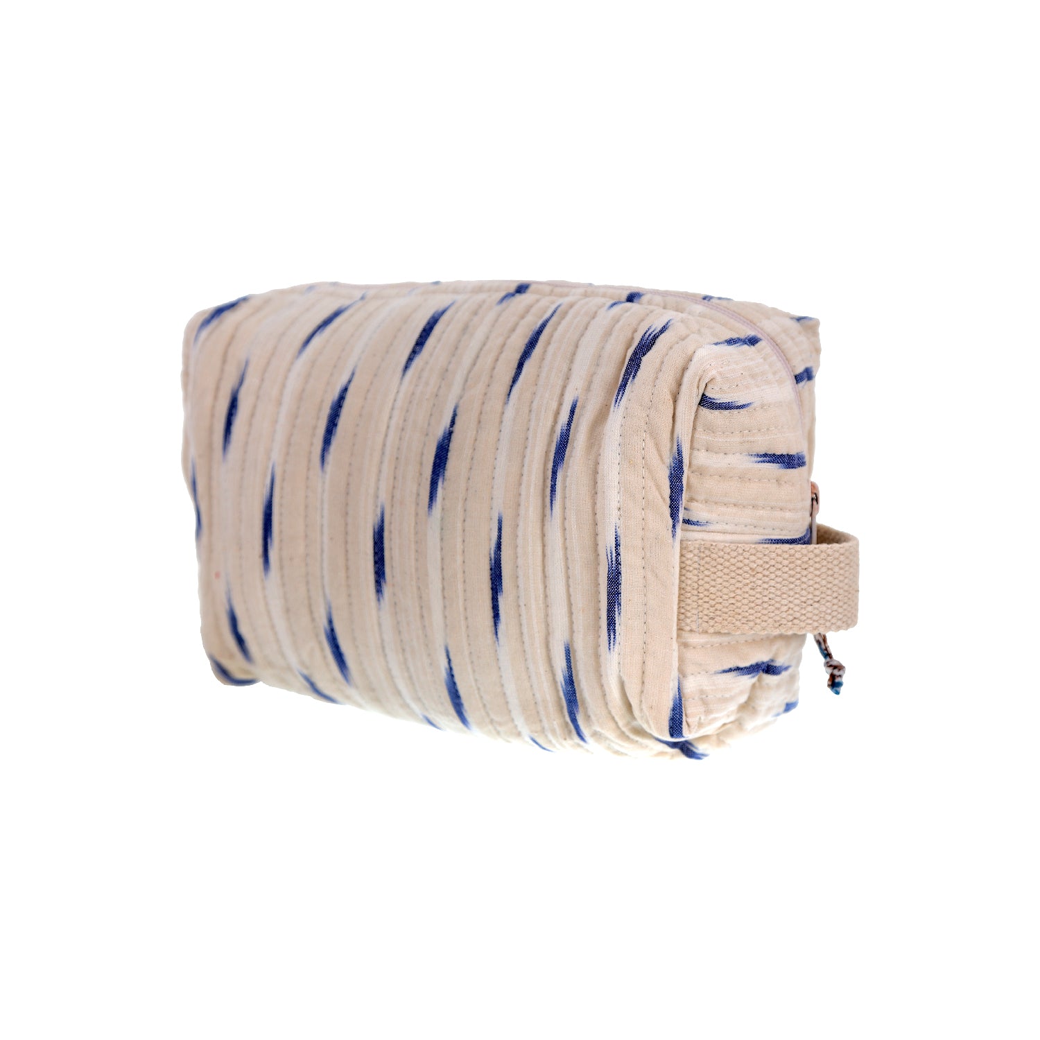 Neceser ikat beige