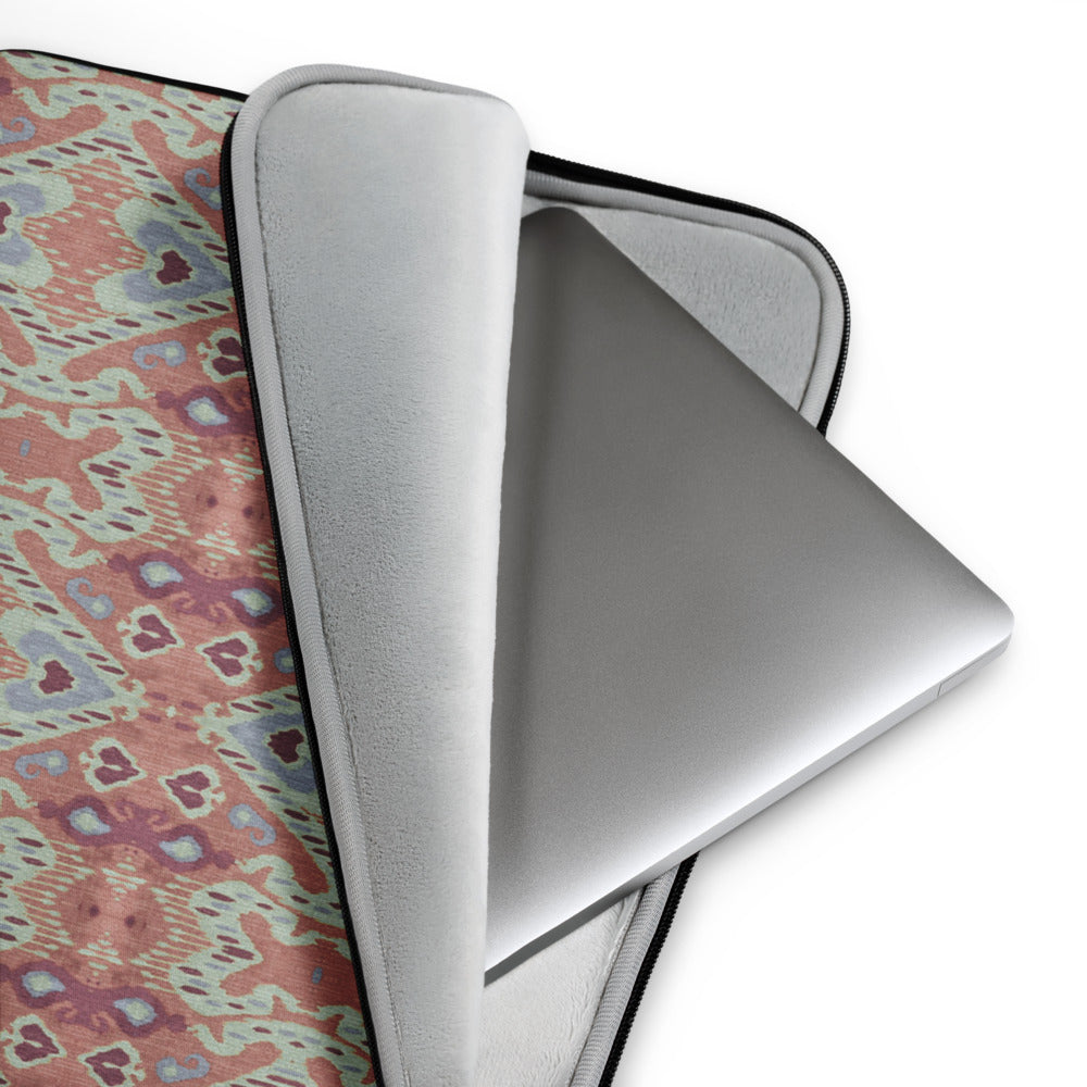 Funda para portátil ikat vintage